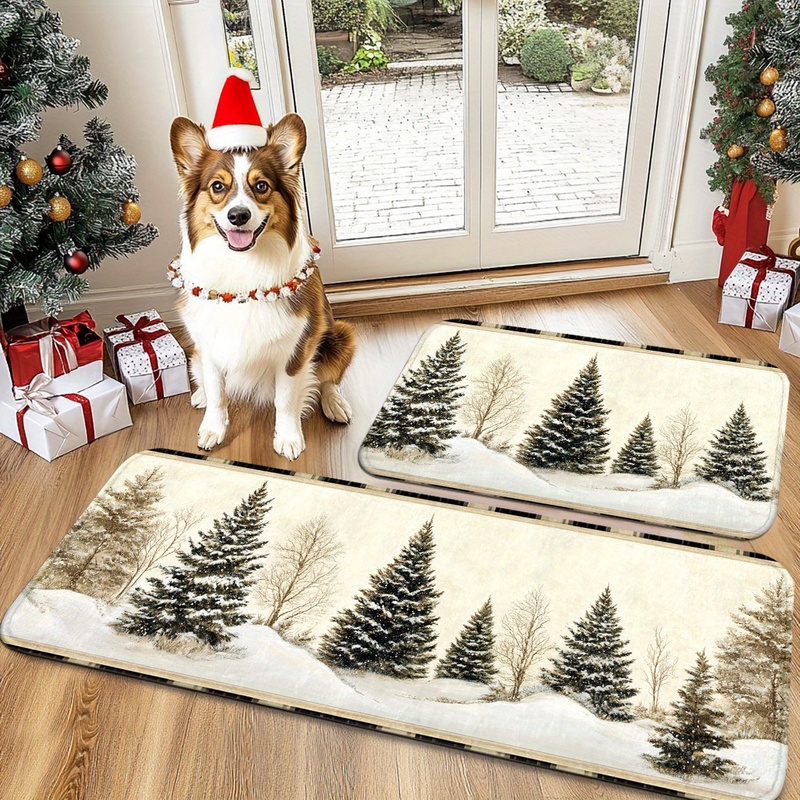 Hunting Outdoor Rug - Tapis de Noël VIKAMA, motif paysage