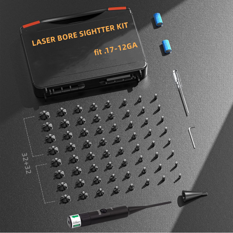 Laser Boresighter Kit - Kit de visée d'alésage Laser universel.177.22