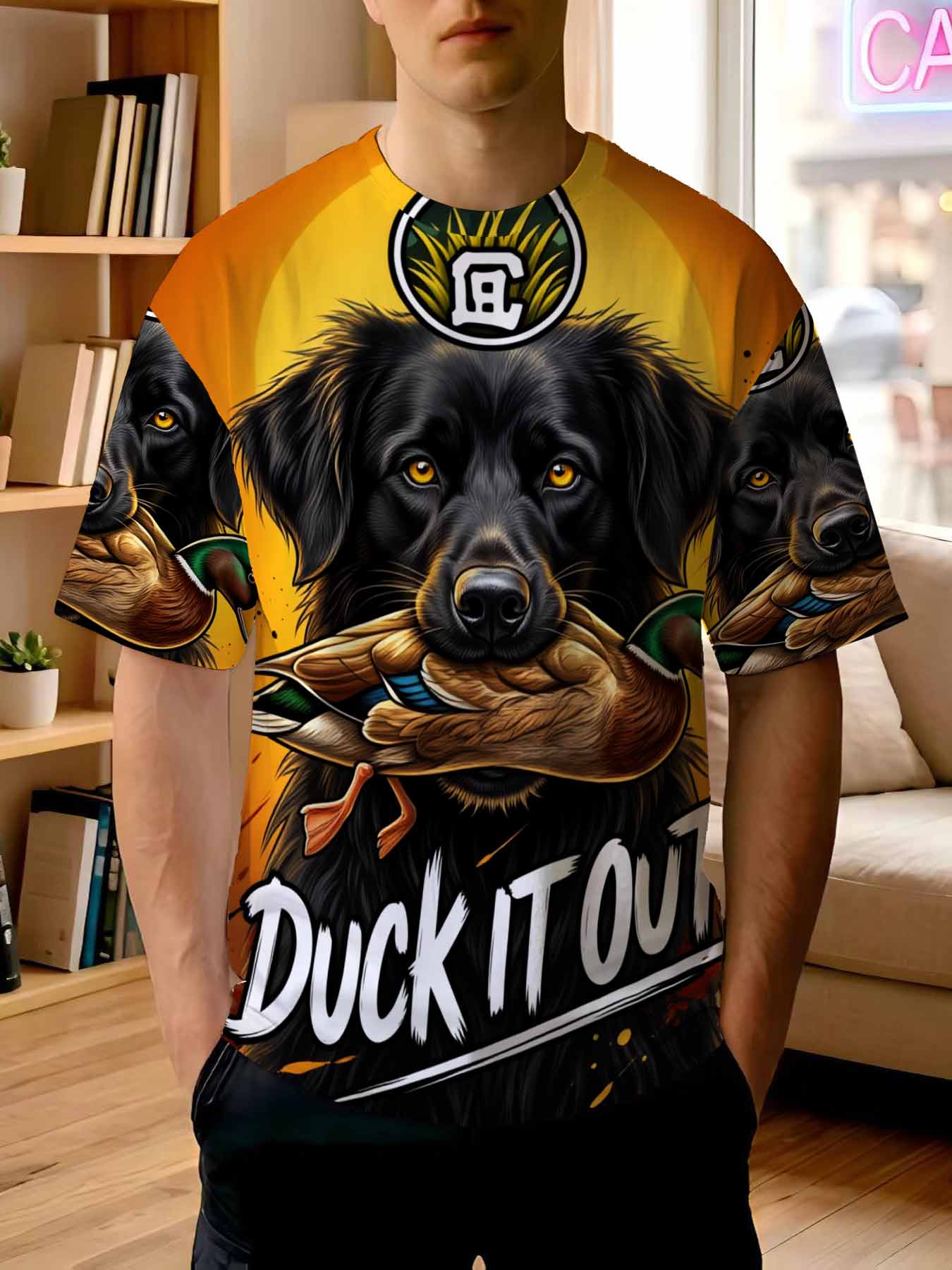 Outdoor Hunting Graphic Tees - Nouveau T-shirt imprimé 2026 pour homme,