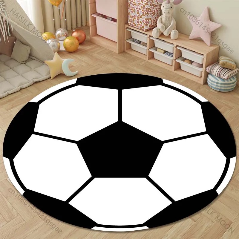 Hunting Outdoor Rug - Tapis rond en bois à motif