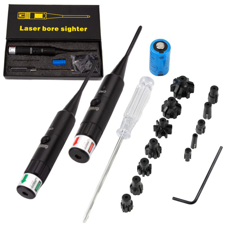 Laser Boresighter Kit - Kit d'alésage Laser calibre.177.22 à.78 collimateur