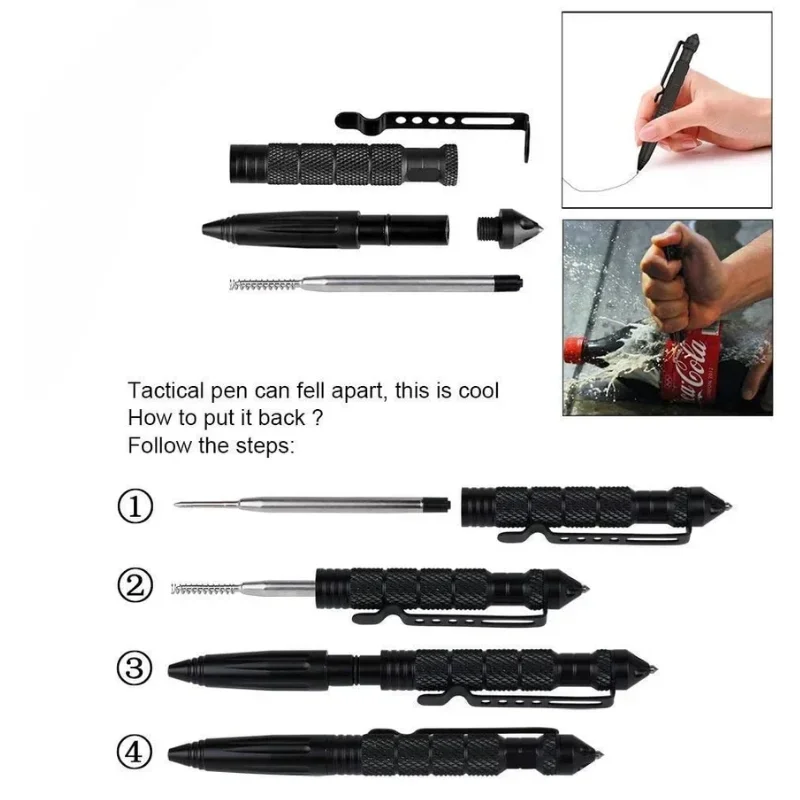 Stylo tactique multifonctionne - Tactical Pen Tool avis et prix