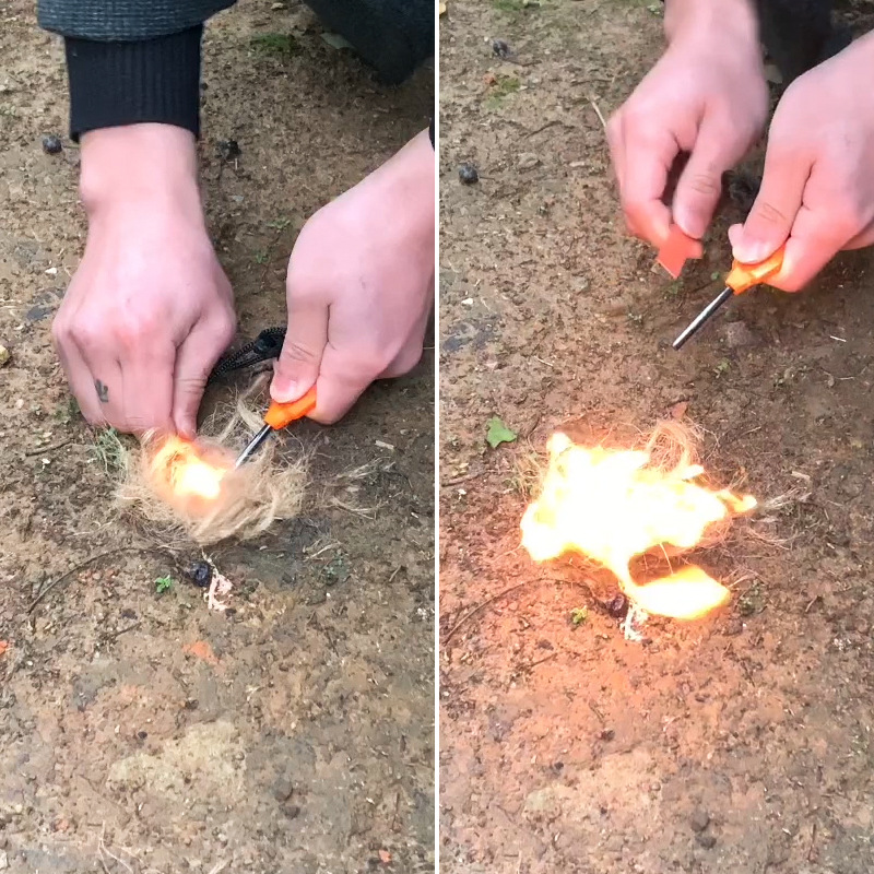 Démarreur de silex de survie e - Fire Starter Waterproof avis et prix