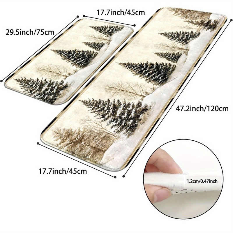 Tapis de Noël VIKAMA, motif pa - Hunting Outdoor Rug avis et prix