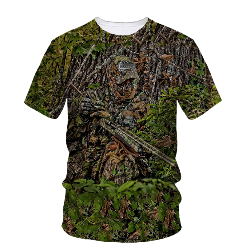 Économie College camouflage po - Outdoor Hunting Graphic Tees avis et prix