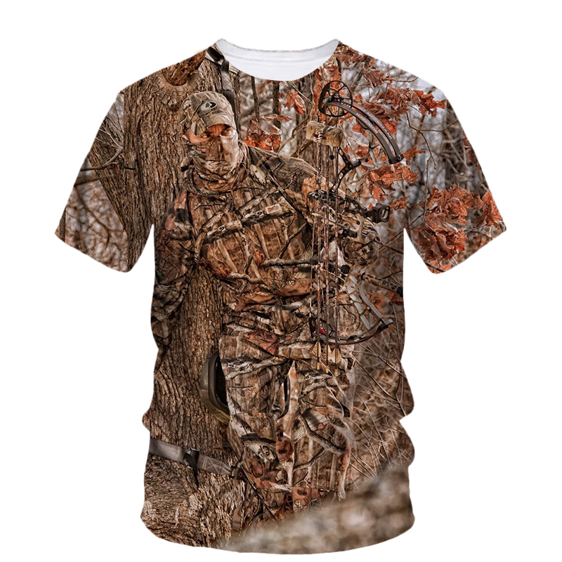 Économie College camouflage po - Outdoor Hunting Graphic Tees avis et prix