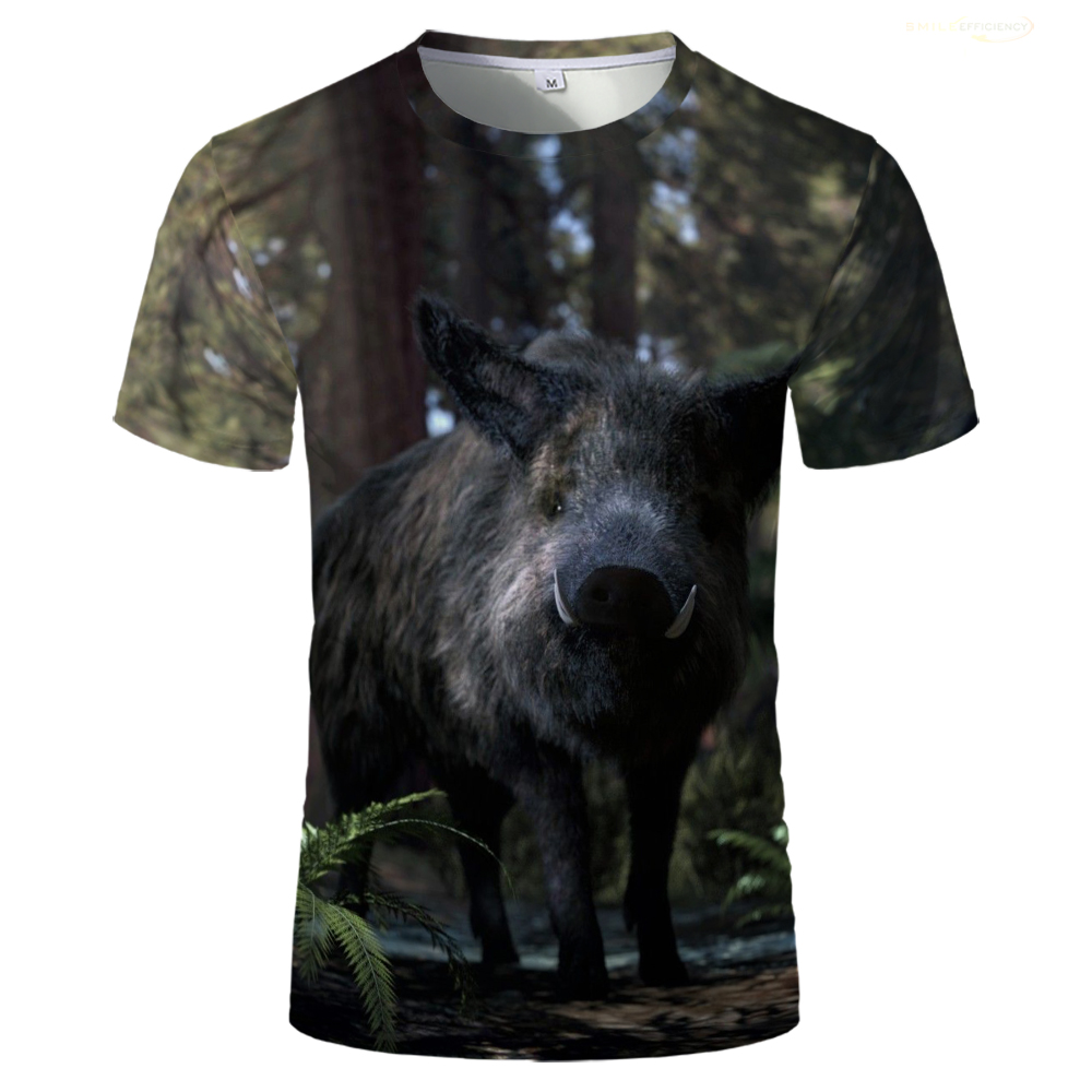 T-shirt de sport imprimé 3D po - Outdoor Hunting Graphic Tees avis et prix