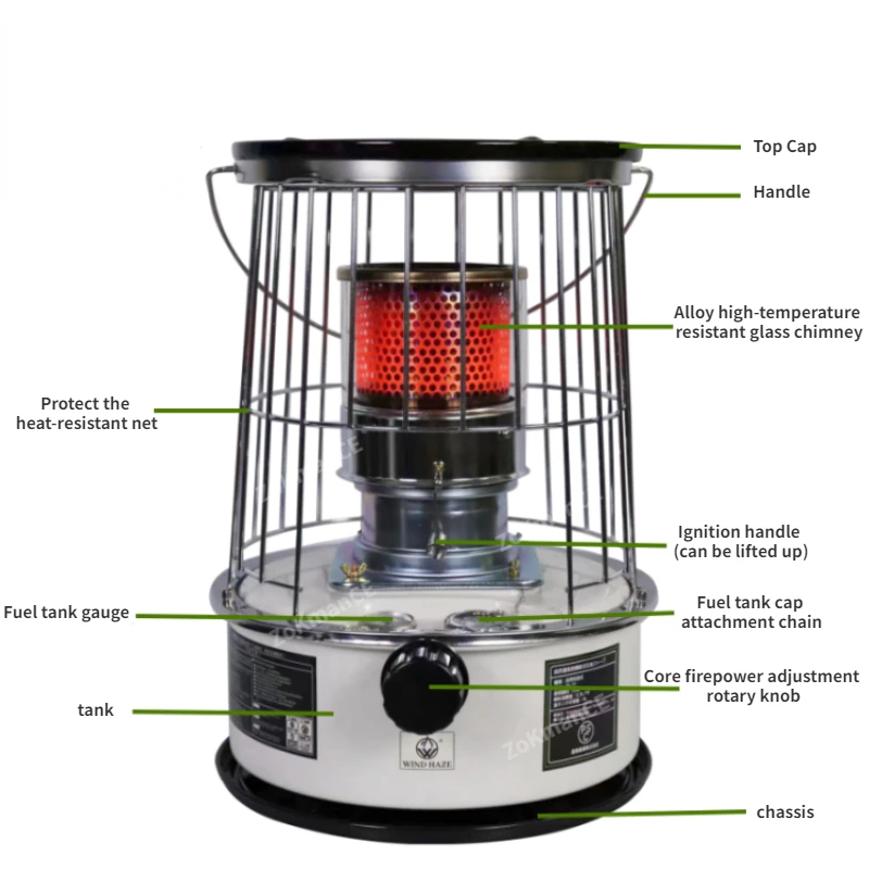 Réchaud à kérosène Portable 6L - Outdoor Hunting Heater avis et prix