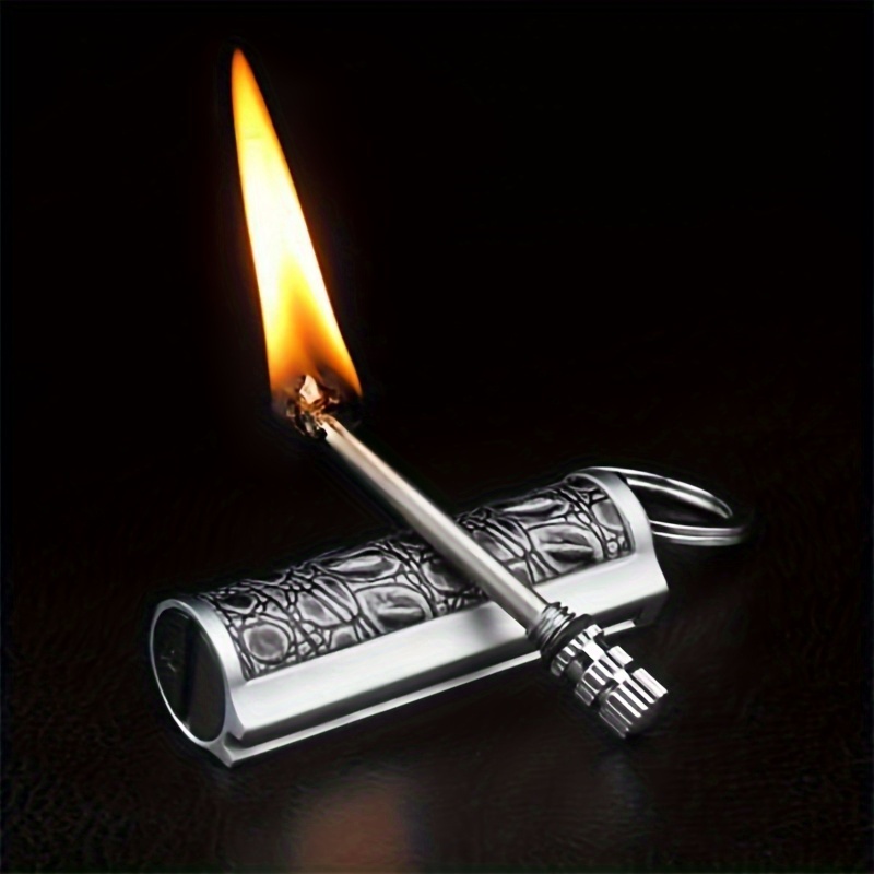 Briquet vintage à silex métall - Fire Starter Waterproof avis et prix