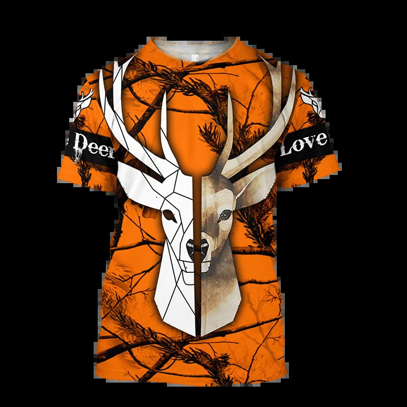 1 pièce personnalisé votre ima - Outdoor Hunting Graphic Tees avis et prix