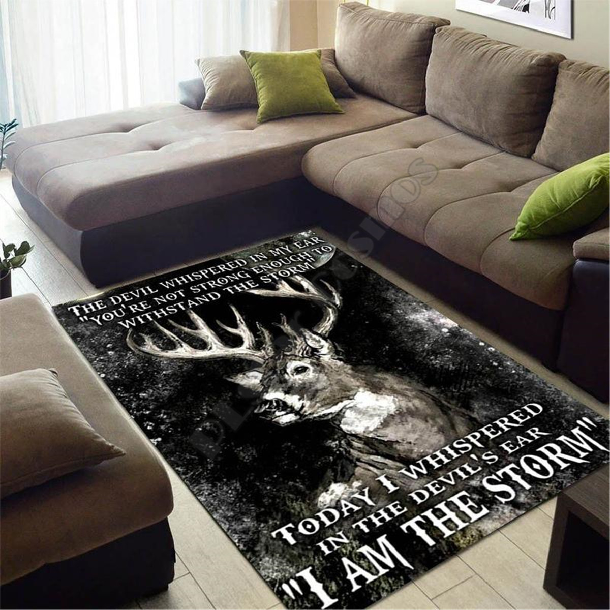 Tapis de sol imprimé en 3D mot - Hunting Outdoor Rug avis et prix