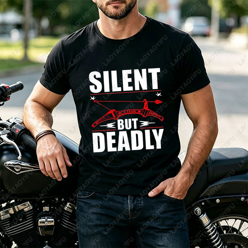 T-shirt graphique décontracté  - Outdoor Hunting Graphic Tees avis et prix