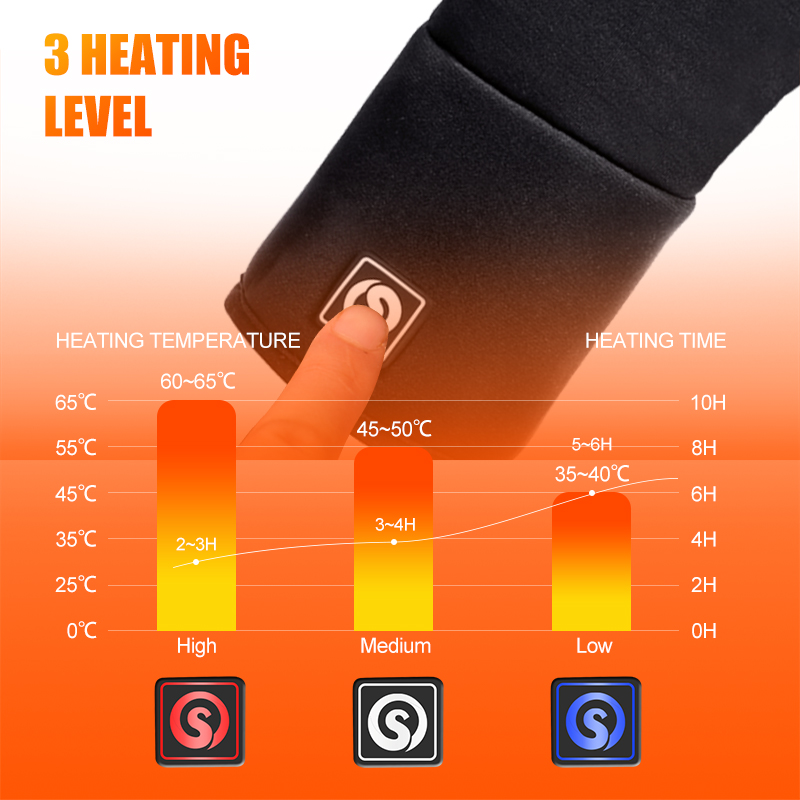 Gants chauffants à doublure él - Hunting Fishing Outdoor avis et prix