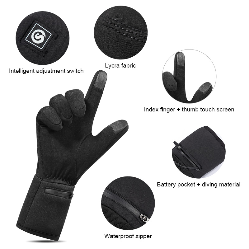 Gants chauffants à doublure él - Hunting Fishing Outdoor avis et prix