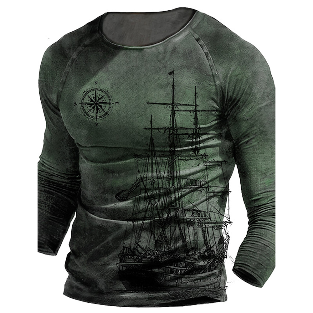 T-Shirt à manches longues pour - Outdoor Hunting Graphic Tees avis et prix